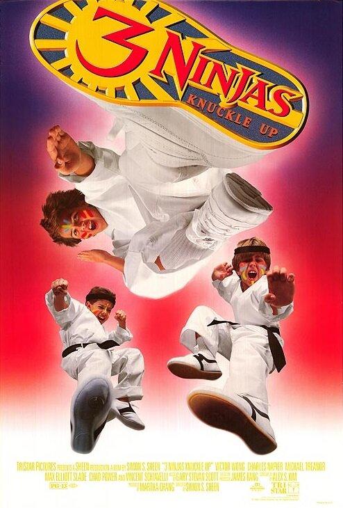 Три ниндзя: Костяшки вверх / 3 Ninjas Knuckle Up (1995) 