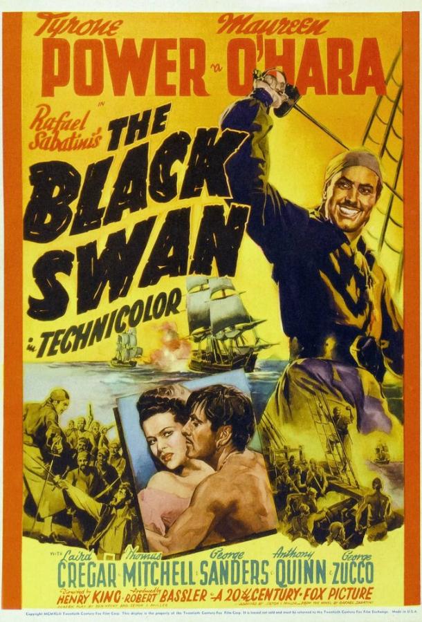 Черный лебедь / The Black Swan (1942) 