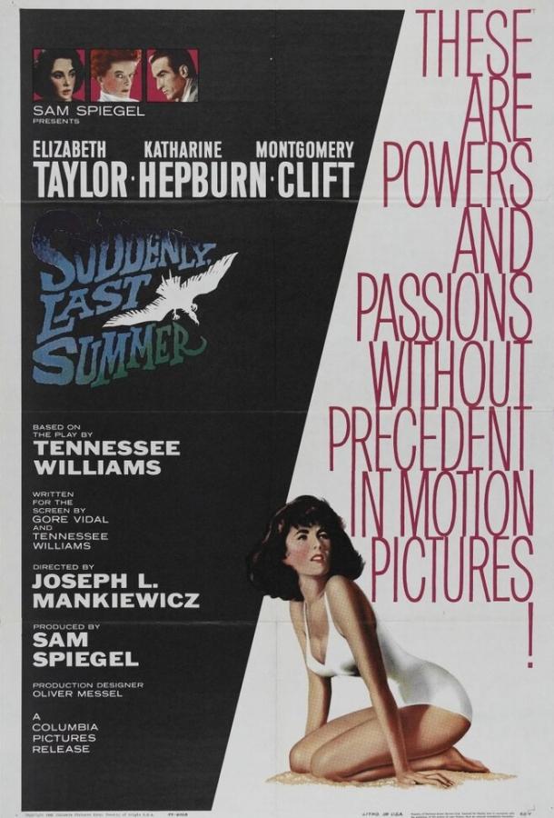 Внезапно, прошлым летом / Suddenly, Last Summer (1960) 